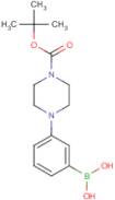 (3-[4-(tert-Butoxycarbonyl)piperazin-1-yl]phenyl)boronic acid