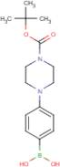 (4-[4-(tert-Butoxycarbonyl)piperazin-1-yl]phenyl)boronic acid