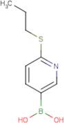 2-(Propylthio)pyridine-5-boronic acid