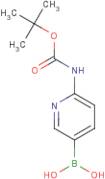 [6-[(tert-Butoxycarbonyl)amino]pyridin-3-yl]boronic acid