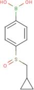 4-(Cyclopropylmethylsulfinyl)phenylboronic acid