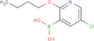 2-Butoxy-5-chloropyridine-3-boronic acid