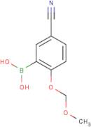 5-Cyano-2-(methoxymethoxy)phenylboronic acid