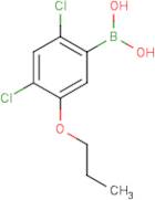 2,4-Dichloro-5-propoxyphenylboronic acid
