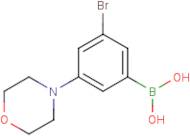 3-Bromo-5-morpholinophenylboronic acid