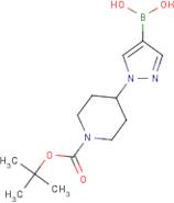 1-(1-BOC-Piperidino)pyrazole-4-boronic acid