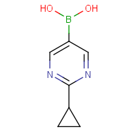 (2-Cyclopropyl-5-pyrimidinyl)boronic acid