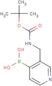 (3-([(tert-Butoxycarbonyl)amino]methyl)pyridin-4-yl)boronic acid