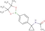 4-(1-Acetamidocyclopropyl)phenylboronic acid, pinacol ester