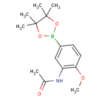 3-Acetamido-4-methoxyphenylboronic acid, pinacol ester