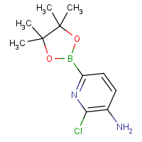 3-Amino-2-chloropyridine-6-boronic acid, pinacol ester