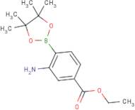 2-Amino-4-ethoxycarbonylphenylboronic acid, pinacol ester