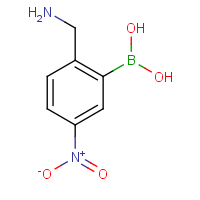 2-(Aminomethyl)-5-nitrophenylboronic acid