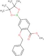 3-Benzyloxy-4-methoxycarbonylphenylboronic acid, pinacol ester