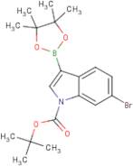 1-BOC-6-Bromoindole-3-boronic acid, pinacol ester