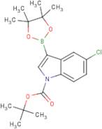 1-BOC-5-chloroindole-3-boronic acid, pinacol ester