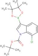 1-BOC-7-Chloroindole-3-boronic acid, pinacol ester
