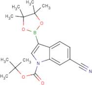 1-BOC-6-cyanoindole-3-boronic acid, pinacol ester