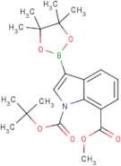 1-BOC-7-methoxycarbonylindole-3-boronic acid, pinacol ester