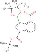 1-BOC-4-(methoxycarbonyl)indole-3-boronic acid, pinacol ester