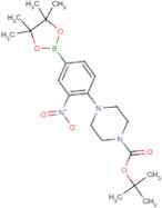 4-(4-BOC-Piperazino)-3-nitrophenylboronic acid, pinacol ester