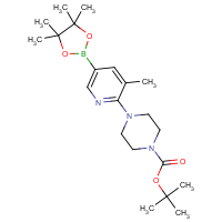 2-(4-Boc-piperazin-1-yl)-3-methylpyridine-5-boronic acid, pinacol ester