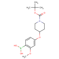 4-(1-BOC-piperidin-4-yloxy)-2-methoxyphenylboronic acid