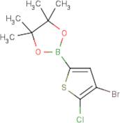4-Bromo-5-chlorothiophene-2-boronic acid, pinacol ester