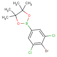 2-(4-Bromo-3,5-dichlorophenyl)-4,4,5,5-tetramethyl-1,3,2-dioxaborolane