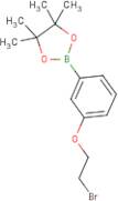 3-(2-Bromoethoxy)phenylboronic acid, pinacol ester