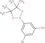 3-Bromo-5-hydroxyphenylboronic acid, pinacol ester