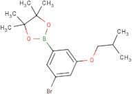3-Bromo-5-isobutoxyphenylboronic acid, pinacol ester