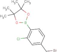 4-Bromomethyl-2-chlorophenylboronic acid, pinacol ester