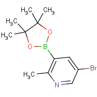 5-Bromo-2-methylpyridine-3-boronic acid, pinacol ester