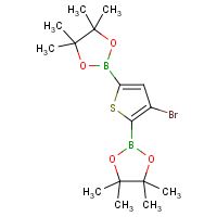 3-Bromothiophene-2,5-diboronic acid, pinacol ester