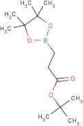 2-(tert-Butoxycarbonyl)ethylboronic acid, pinacol ester