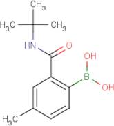 2-(tert-Butylcarbamoyl)-4-methylphenylboronic acid