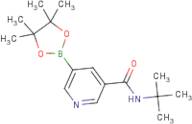 5-(tert-Butylcarbamoyl)pyridine-3-boronic acid, pinacol ester