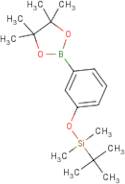 3-(tert-Butyldimethylsilyloxy)phenylboronic acid, pinacol ester