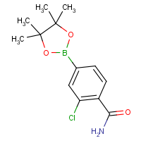 4-Carbamoyl-3-chlorophenylboronic acid, pinacol ester