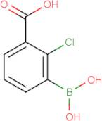 3-Carboxy-2-chlorophenylboronic acid