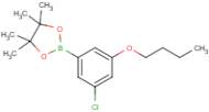 3-Chloro-5-butoxyphenylboronic acid, pinacol ester