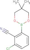 3-Chloro-2-cyanophenylboronic acid neopentyl glycol ester