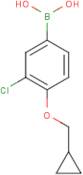 3-Chloro-4-(cyclopropylmethoxy)phenylboronic acid