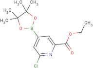 2-Chloro-6-(ethoxycarbonyl)pyridine-4-boronic acid, pinacol ester