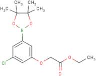 3-Chloro-5-(ethoxycarbonymethoxy)phenylboronic acid, pinacol ester