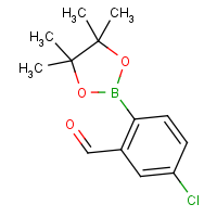 4-Chloro-2-formylphenylboronic acid, pinacol ester