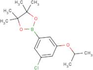 3-Chloro-5-isopropoxyphenylboronic acid, pinacol ester