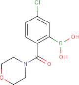 5-Chloro-2-(morpholine-4-carbonyl)phenylboronic acid