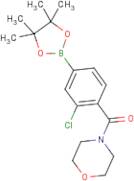 3-Chloro-4-(morpholinocarbonyl)phenylboronic acid, pinacol ester